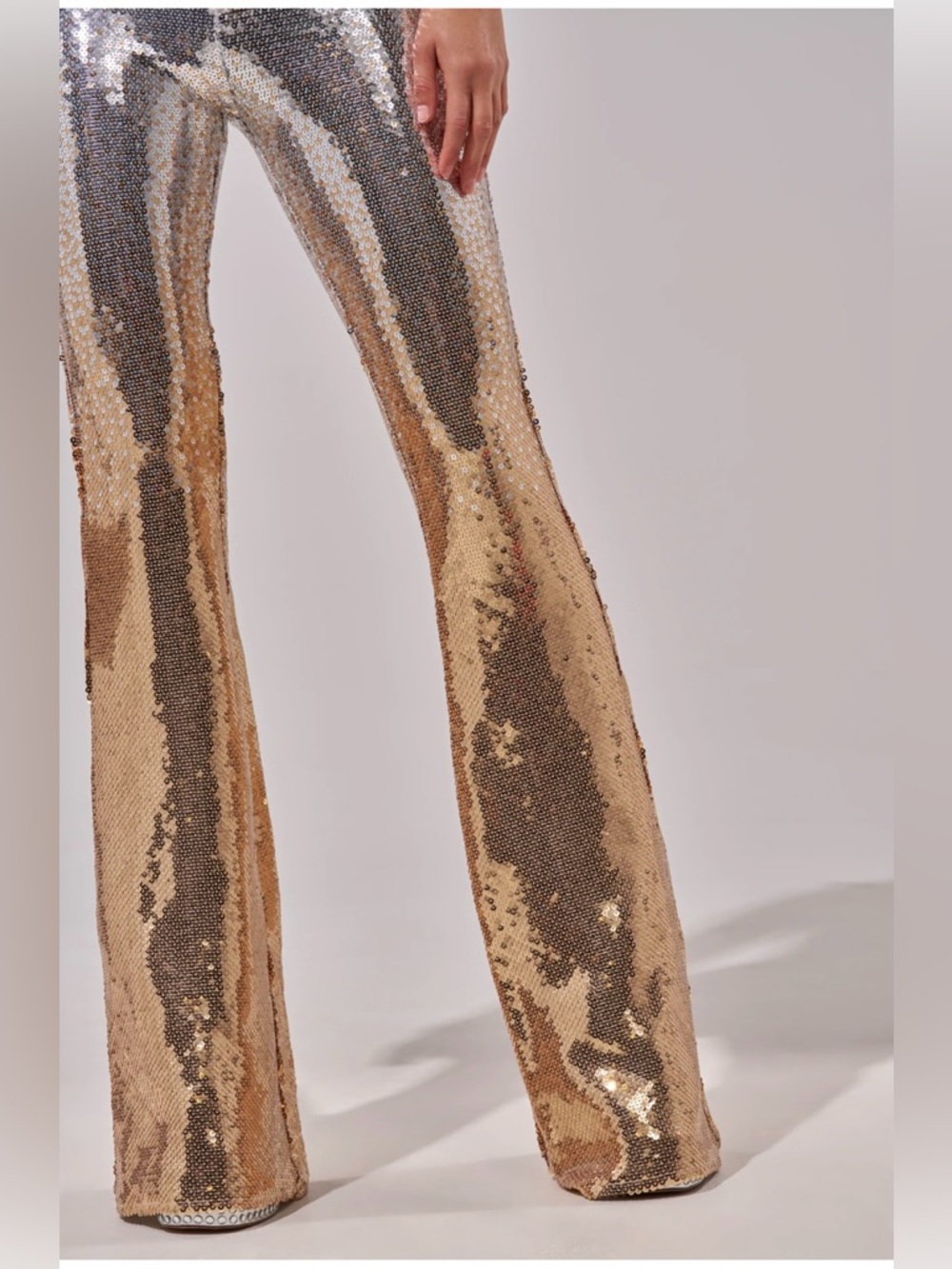 NWT-Galaxy Ombre Sequins Pant (cut small) - Picture 3 of 6